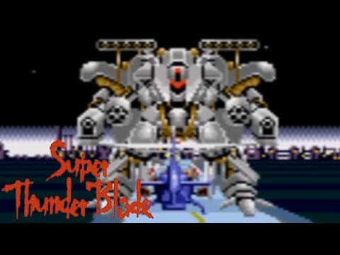 Super Thunder Blade (Genesis) // All Bosses