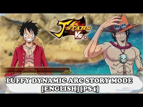 J-Stars Victory VS+ Luffy Dynamic Arc Story Mode Walkthrough [ENGLISH][PS4]