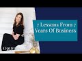 7 lessons from 7 years of online business