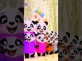 10 Little Pandas Song 🐼🎵 #countingsong #nurseryrhymes #kidscartoon #babysong#cutepanda #viralshorts