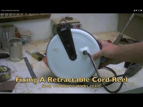 Video: Tidak Ada Lagi Tangled Wires: Autorewind Cable Reel