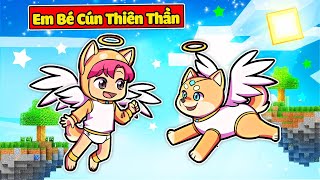 SINH TỐ TEAM BẤT NGỜ KHI HIHA BIẾN THÀNH EM BÉ CÚN SHIBA THIÊN THẦN TRONG MINECRAFT🐶👼🏼🌟