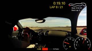 PCA HPDE @ Bob Bondurant High Performance Driving School (with data overlay)