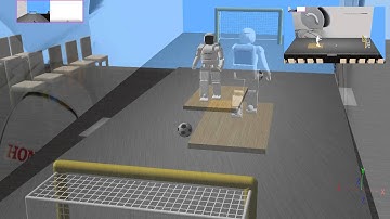 New ASIMO model in Webots (www.cyberbotics.com)