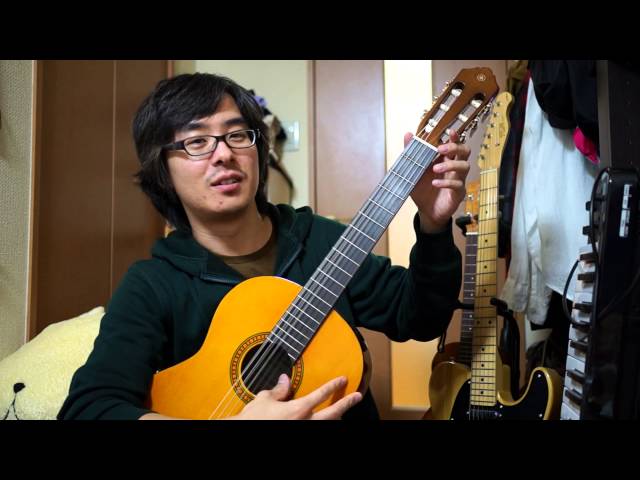 ミニクラシックギター ヤマハ CS40J / YAMAHA - YouTube