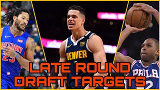 5 LATE ROUND DRAFT TARGETS || 2020 Fantasy Basketball