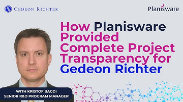 How Planisware Provided Complete Project Transparency for Gedeon Richter