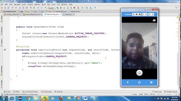 Android Studio Tutorial-22 | How to Use Camera | Camera by Intent | Start Activity For Result