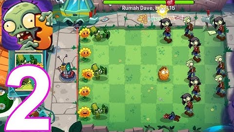 Plants vs. Zombies 3: Welcome to Zomburbia - Gameplay Walkthrough Part 2 - Dave