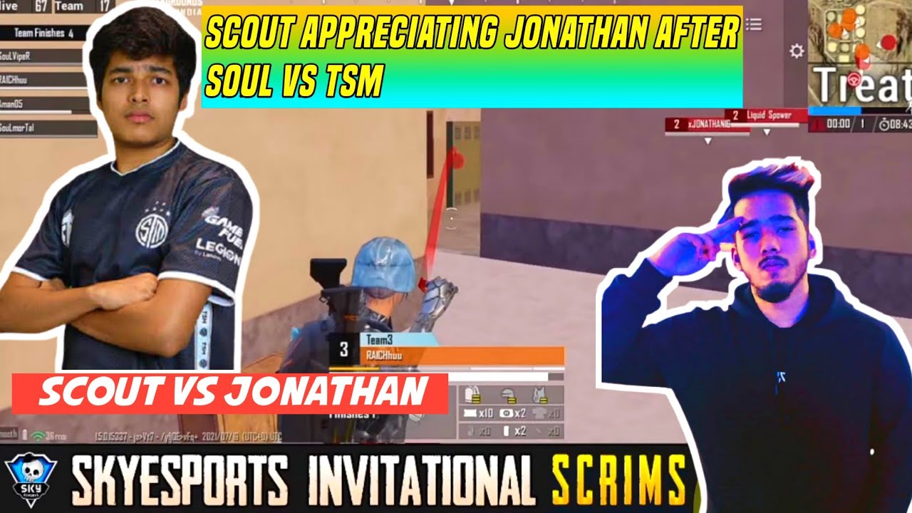 Scout Appreciate Jonathan & TSM | Ninja 1 vs 4 TSM😲 | scOut vs TSM ...