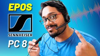 Wired Headset With Mic for Zoom Calls, Google Meet, and Online Classes 🎧 EPOS Sennheiser PC 8 Review