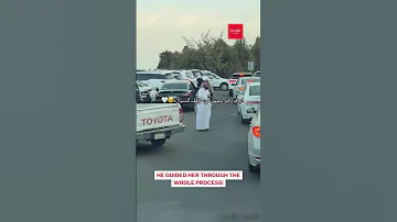 This Girl S Dad Helped Her Find Parking In Saudi S Crowded Mountains Mp4 