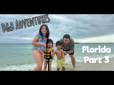 2023 D&B Family Adventures Florida - Part 3 (Key West) [Kids first time in the Atlantic Ocean]
