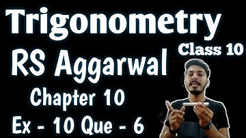 If Sin theta = a²-b²/a²+b² find the value all T - Ratios | RS Class 10 | Ex - 10 Que - 4 | Manpreet