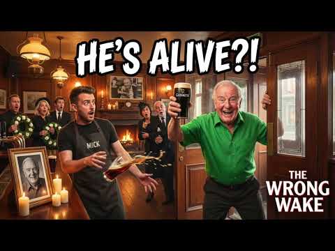 He Walked Into His Own Funeral... Then Ordered a Pint 🍺 | Funny Irish Pub Song