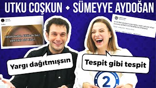 Sümeyye Aydoğan ve Utku Coşkun YARGI DAĞITIYOR 😂 İlişki, Aşk, Flört I Durum Tespiti 1.Bölüm