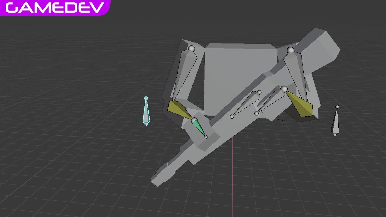 IK Weapon Handling In Blender 2.8