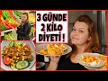 DİYETE BAŞLADIM | 3 GÜNDE 2 KİLO DİYETİ | 3 GÜNLÜK VLOG