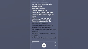 Thumbnail of Firework - Katy Perry (Lyrics)