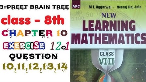 class 8 #mlaggarwal chapter 12 #understandingquadrilateral exercise 12.1 question 10,11,12,13,14
