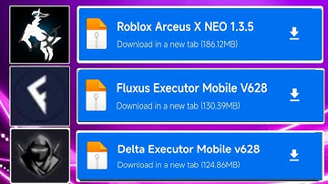 TOP 3 EXPLOITS: Fluxus Executor Mobile , Delta Executor & Arceus X Neo Download v624