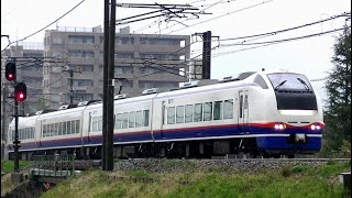 特急しらゆき6号上越妙高行きE653系H203編成　信越本線上り56M
