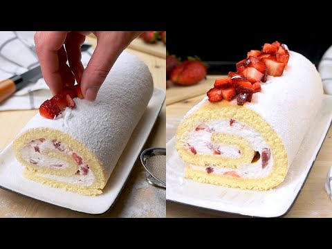 Video: Rotolo Di Fragole