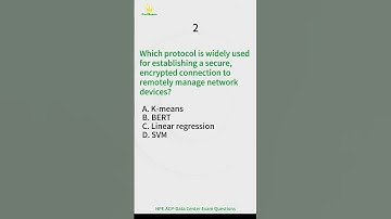 HPE7-A05 HPE ACP - Data Center Exam Questions Q1-2 #hpexam #datacenter #examquestions #examprep