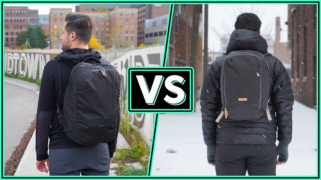 Bellroy Transit Backpack Vs Bellroy Transit Workpack Comparison - YouTube