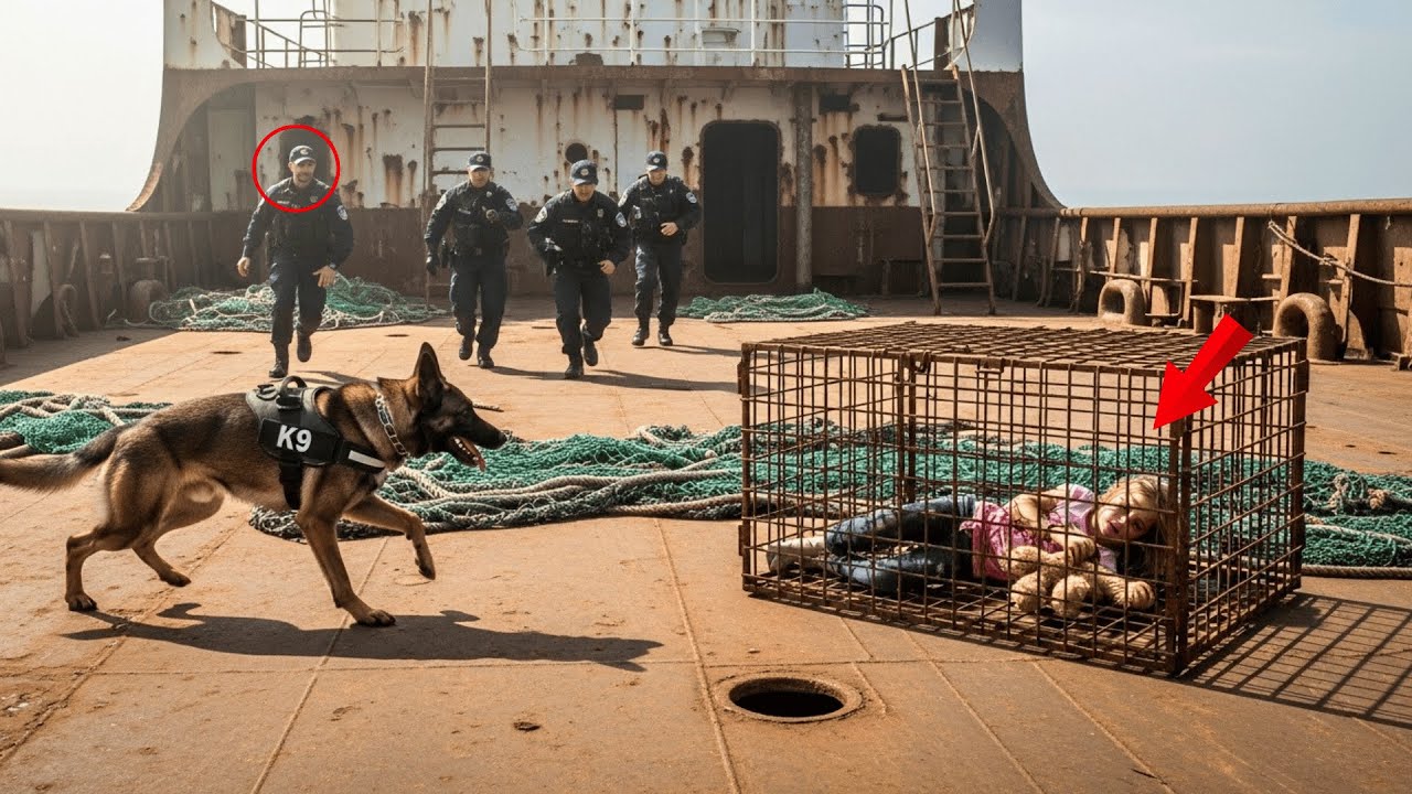 K9 Dog Rushes Into Abandoned Ship — What Police Found Shocked Everyone K9 Dog Rushes Into Abandoned Ship — What Police Found Shocked Everyone