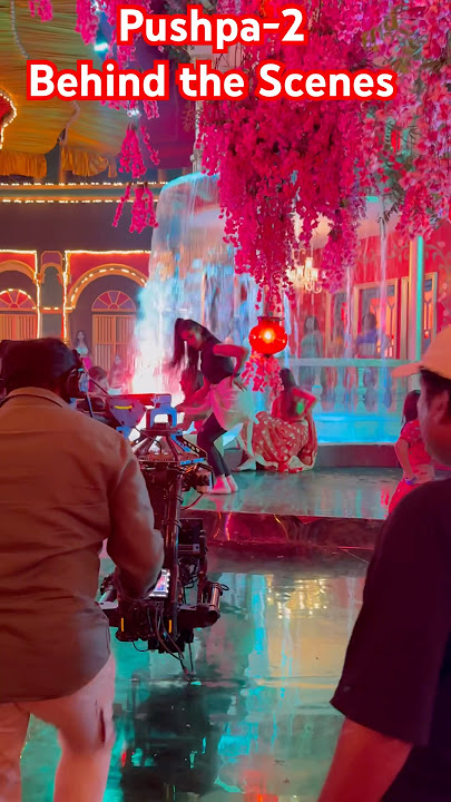 #pushpa #behindthescene #pushpa2 #alluarjun #sreeleela #ganeshacharya #sachinpoojary #dance #kissik