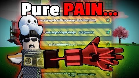 The Grind For Rage Mastery Was BRUTAL… But Worth it? | Slap Battles