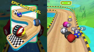 Going Balls Epic Race Level 1000 (Android IOS Gameplay)