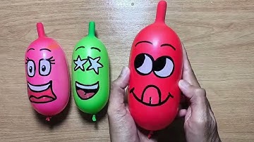 How to Make a Slime on Balloon – Easy Slime Tutorial with Fun Glitter-filled Balloon Pops