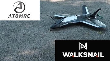 Under the radar!! AtomRC Dolphin with Walksnail
