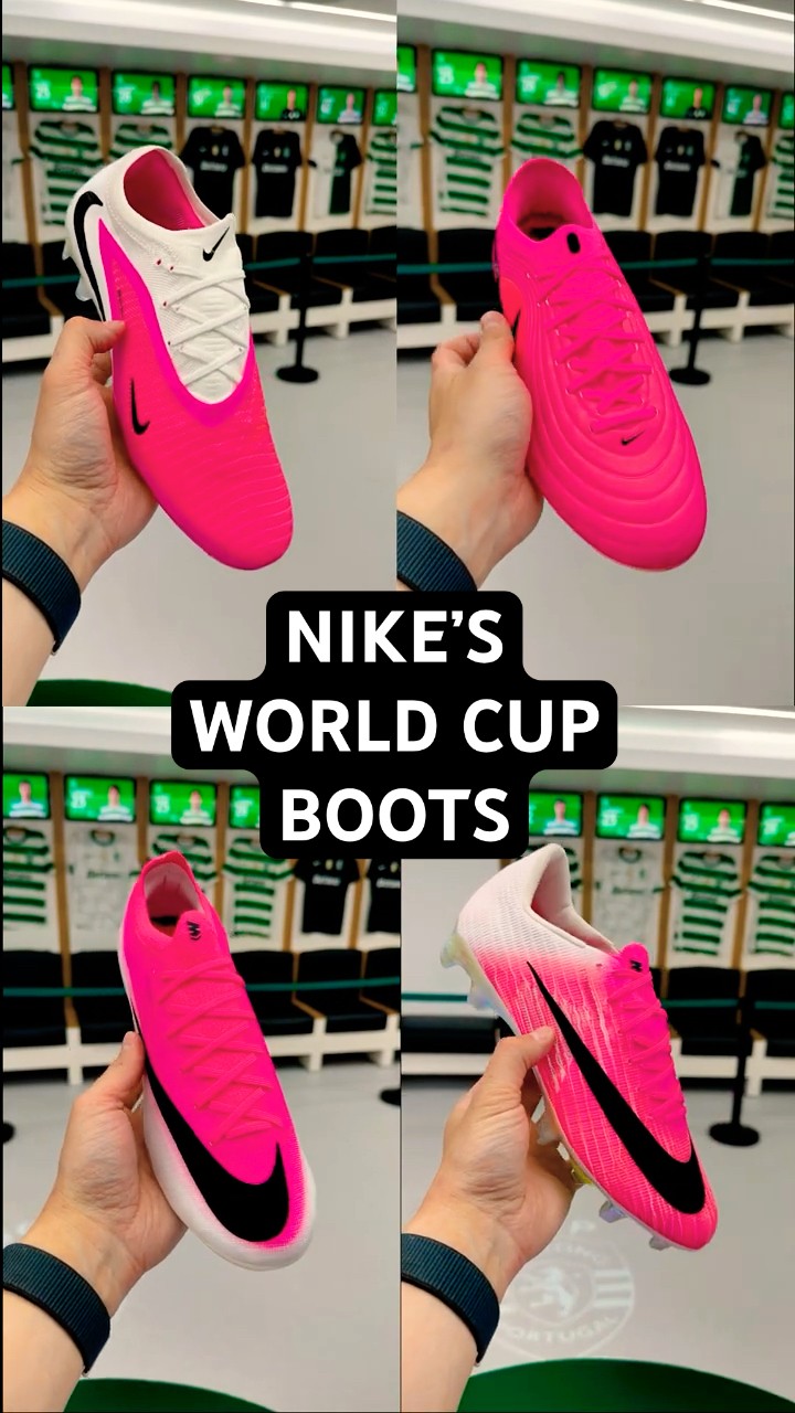Nike's World Cup pack is pink! - YouTube