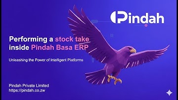 Performing a stock take inside Pindah Basa ERP