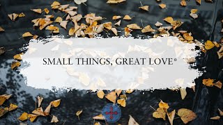 SMALL THINGS, GREAT LOVE* SMALL THINGS, GREAT LOVE*