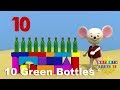 10 Green Bottles | Ten Green Bottles | Learn to count | NurseryTracks