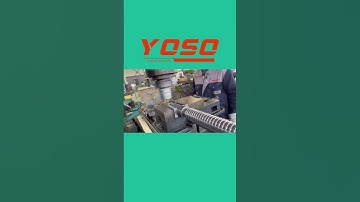 Factory | Ball Screw Machining #linearmotion #precisionengineering #machinery #manufacturing #diy