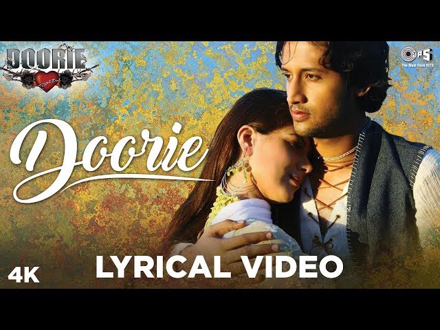 Doorie Lyrical Video - Doorie | Atif Aslam | Featuring Urvashi Sharrma | Bollywood Songs class=