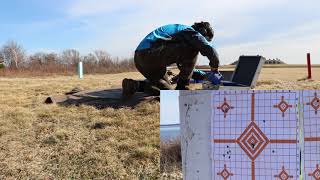 Checking my berger 185 juggernauts and 215 hybrids at 300 yards April 3 2020