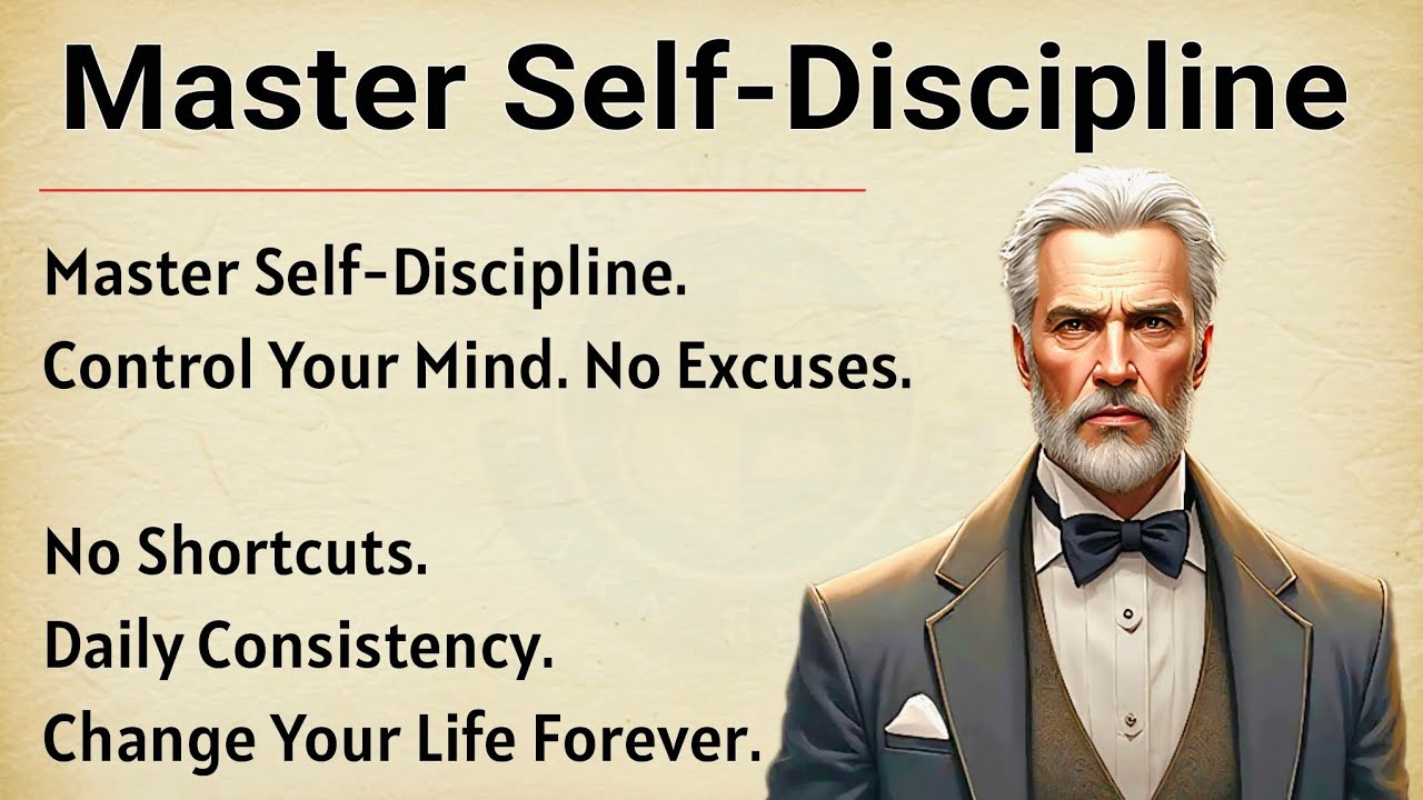 Master Self-Discipline | Control Your Mind, Build Consistency & Change Your Life |Motivational Video