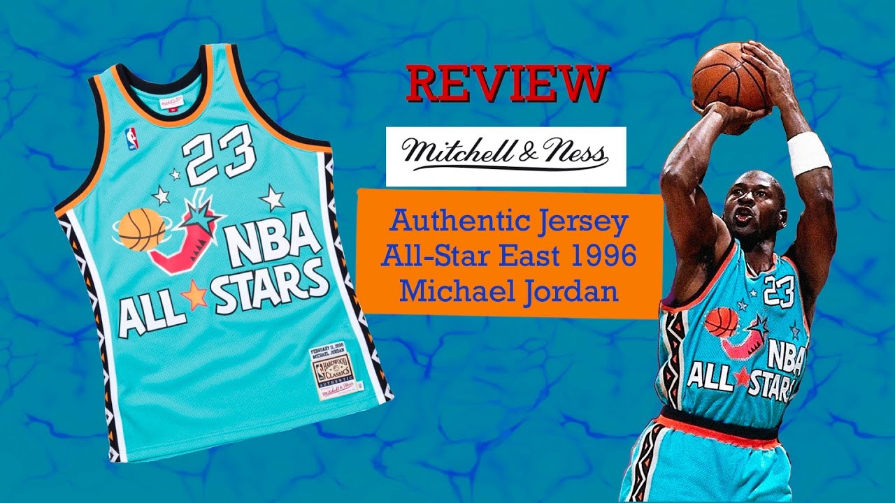 Michael Jordan NBA All-Star East 1996 Authentic Jersey Mitchell