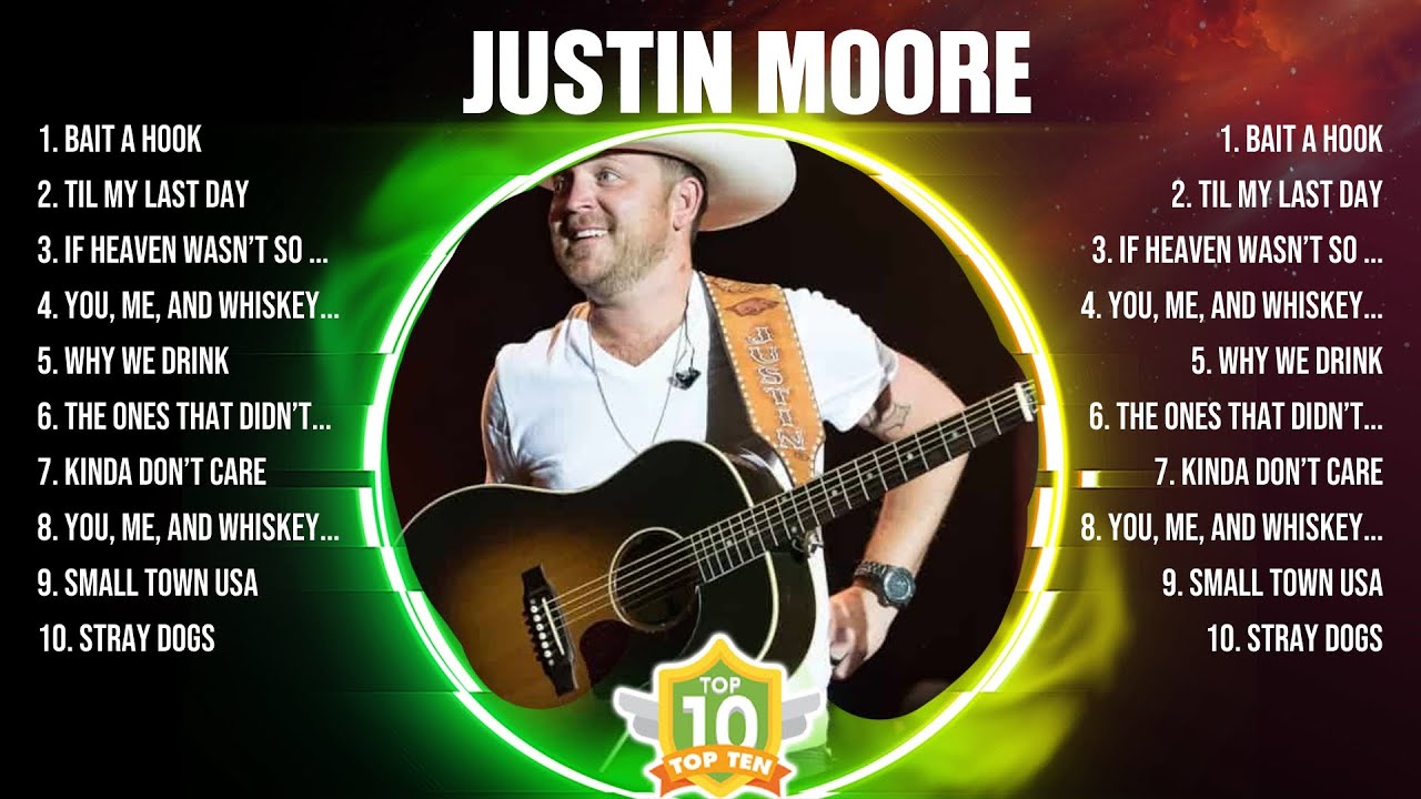 Justin Moore The Best Music Of All Time ️ Full Album ️ Top 10 Hits