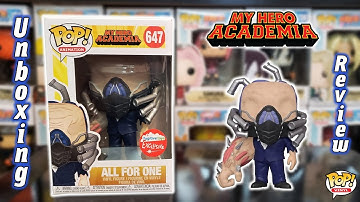 All For One Charged Fugitive Toys Exclusive Funko Pop Unboxing | My Hero Academia