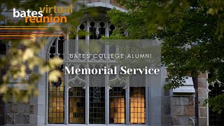 Bates College Alumni Memorial Service: A Reunion Tradition