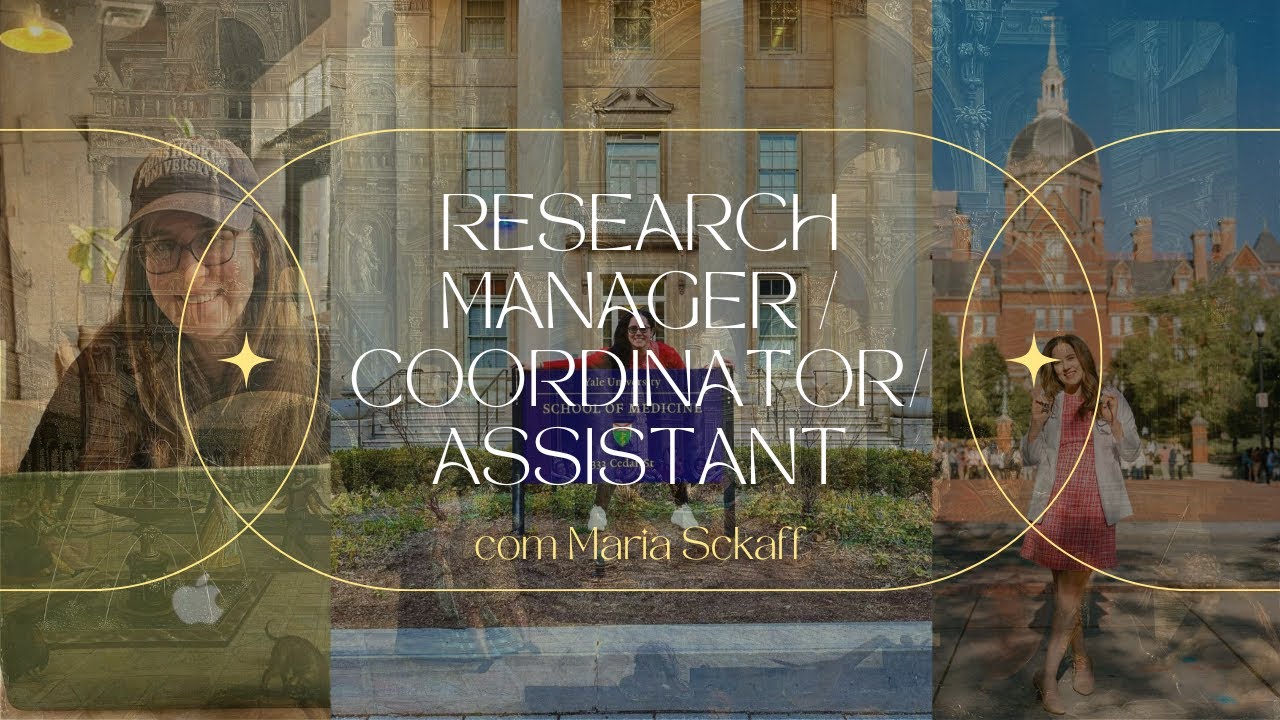 Como fazer Pesquisa nos EUA? Outras vagas que não te contam | Com Maria Sckaff