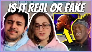 Sidemen - Is it REAL or PHOTOSHOP CHALLENGE | Eli and Jaclyn REACTION!!