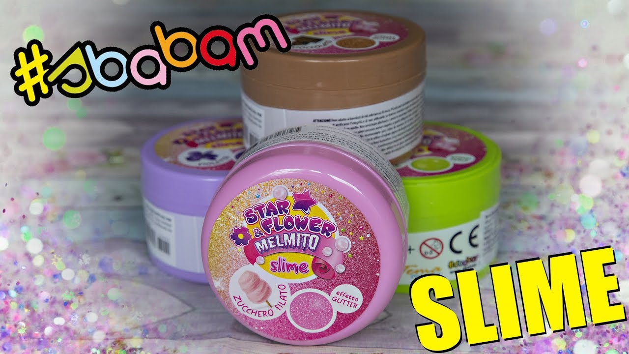 MELMITO SLIME!!! - Star and Flower - ASMR - GLITTER and PEARL - #SBABAM ...